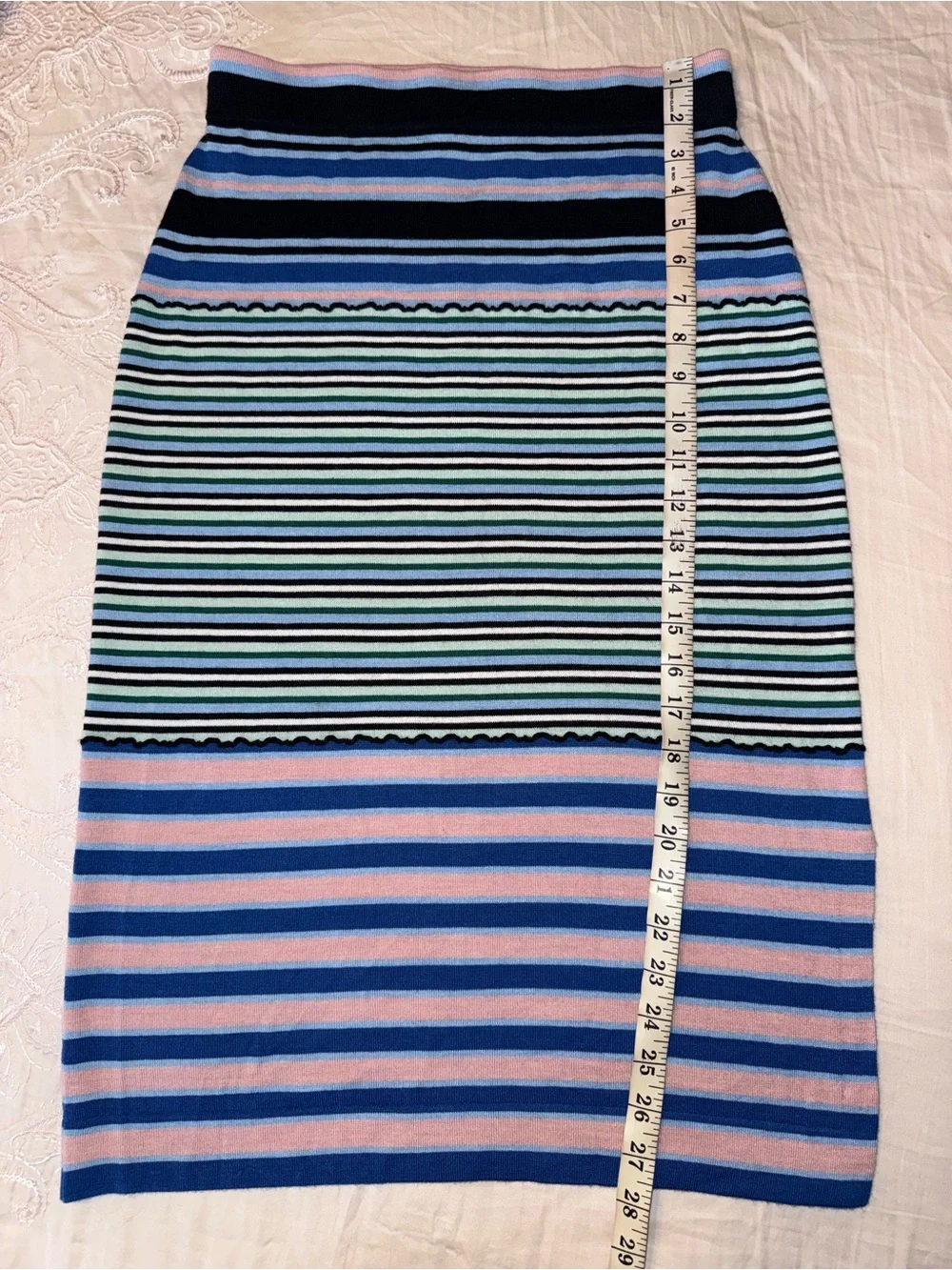 Marni x UNIQLO Two Piece Set Striped Knit Cardigan + Skirt Size S